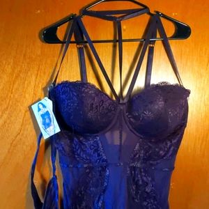 Plus Size Plum Lingerie by Dreamgirl